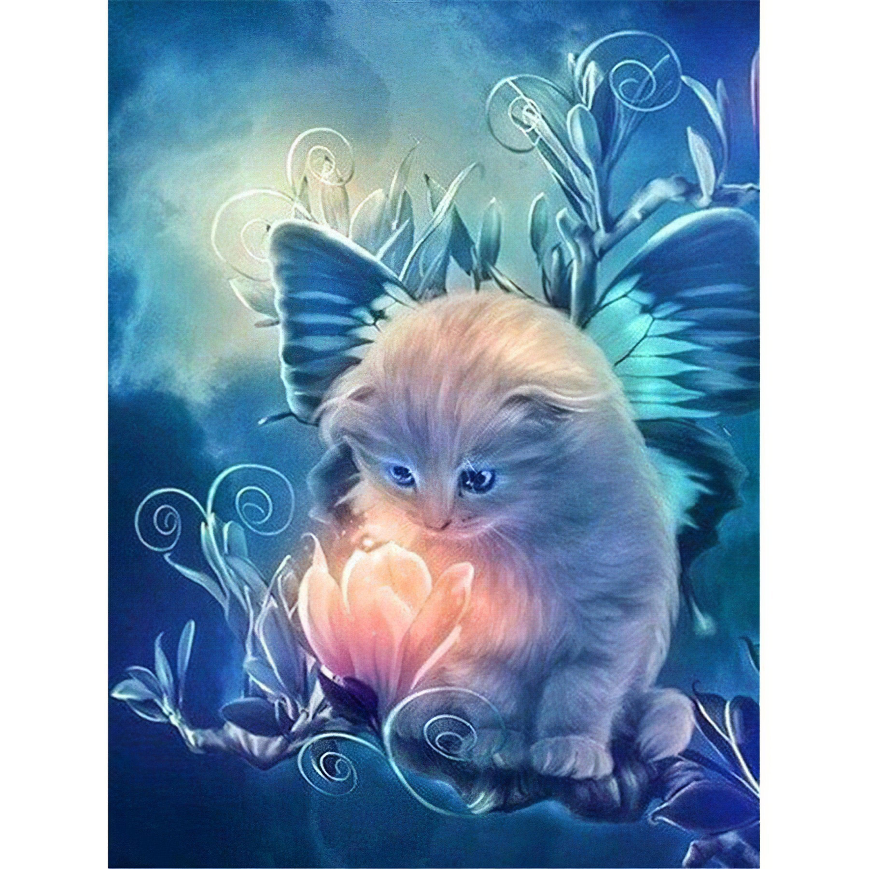 Diamond Painting - Spirituelle Katze