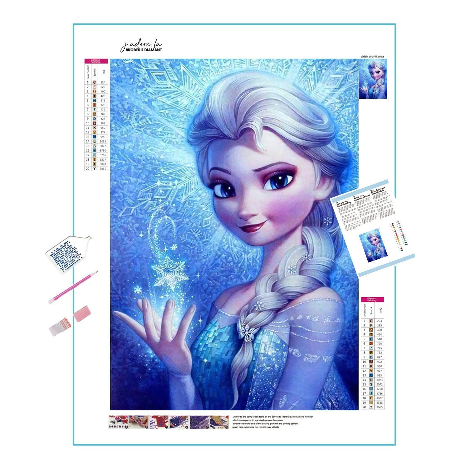 Diamond Painting - Elsa-Disney