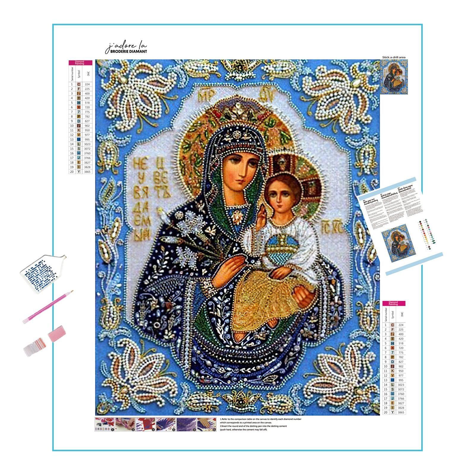 Diamond Painting - Jesus und christliches Baby