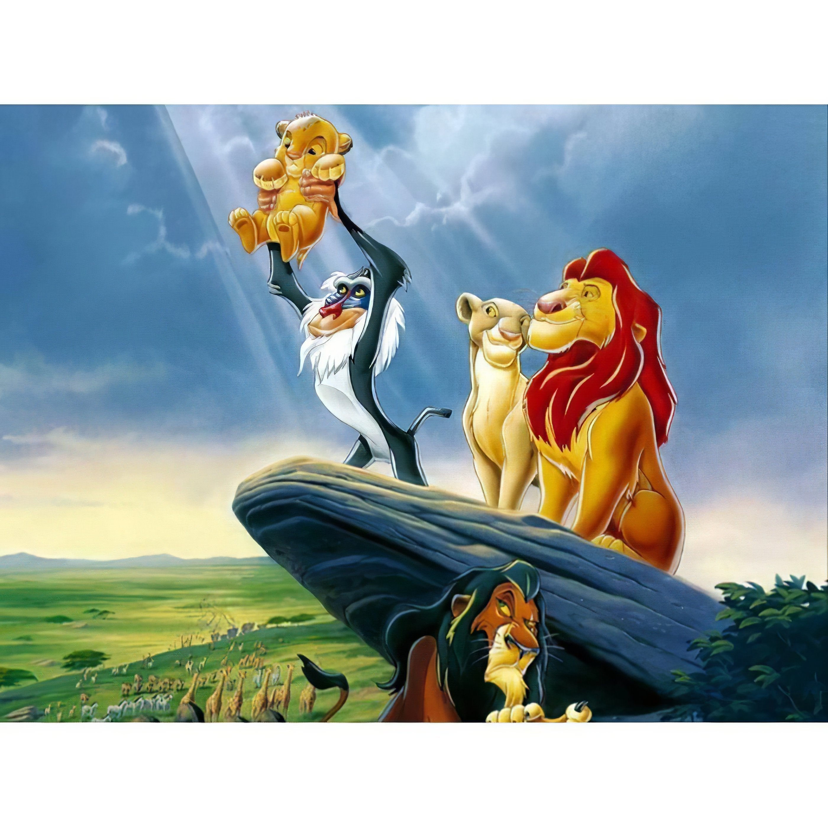 Diamond Painting - Der König der Löwen-Disney
