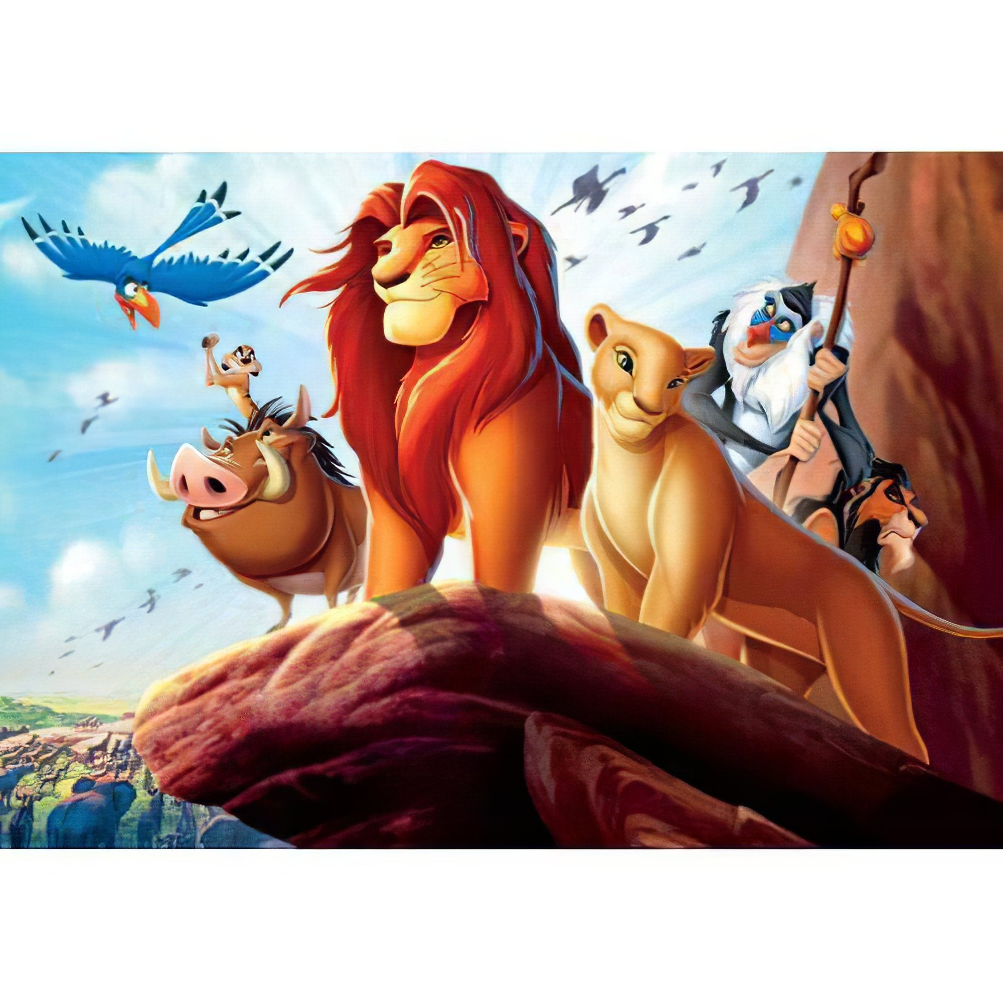 Diamond Painting - Lion King And Family-Disney