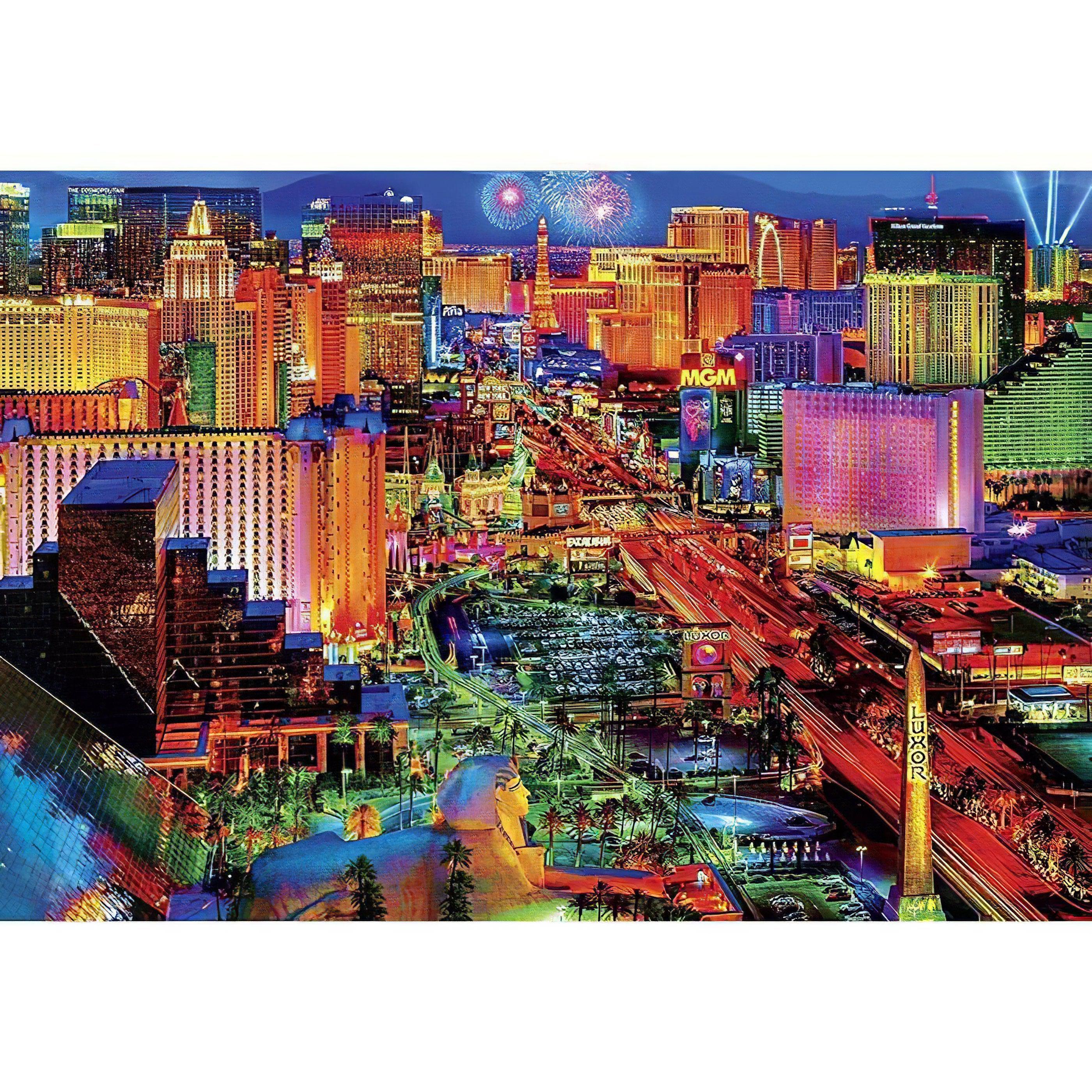 Diamond Painting - Las Vegas-Stadt bei Nacht