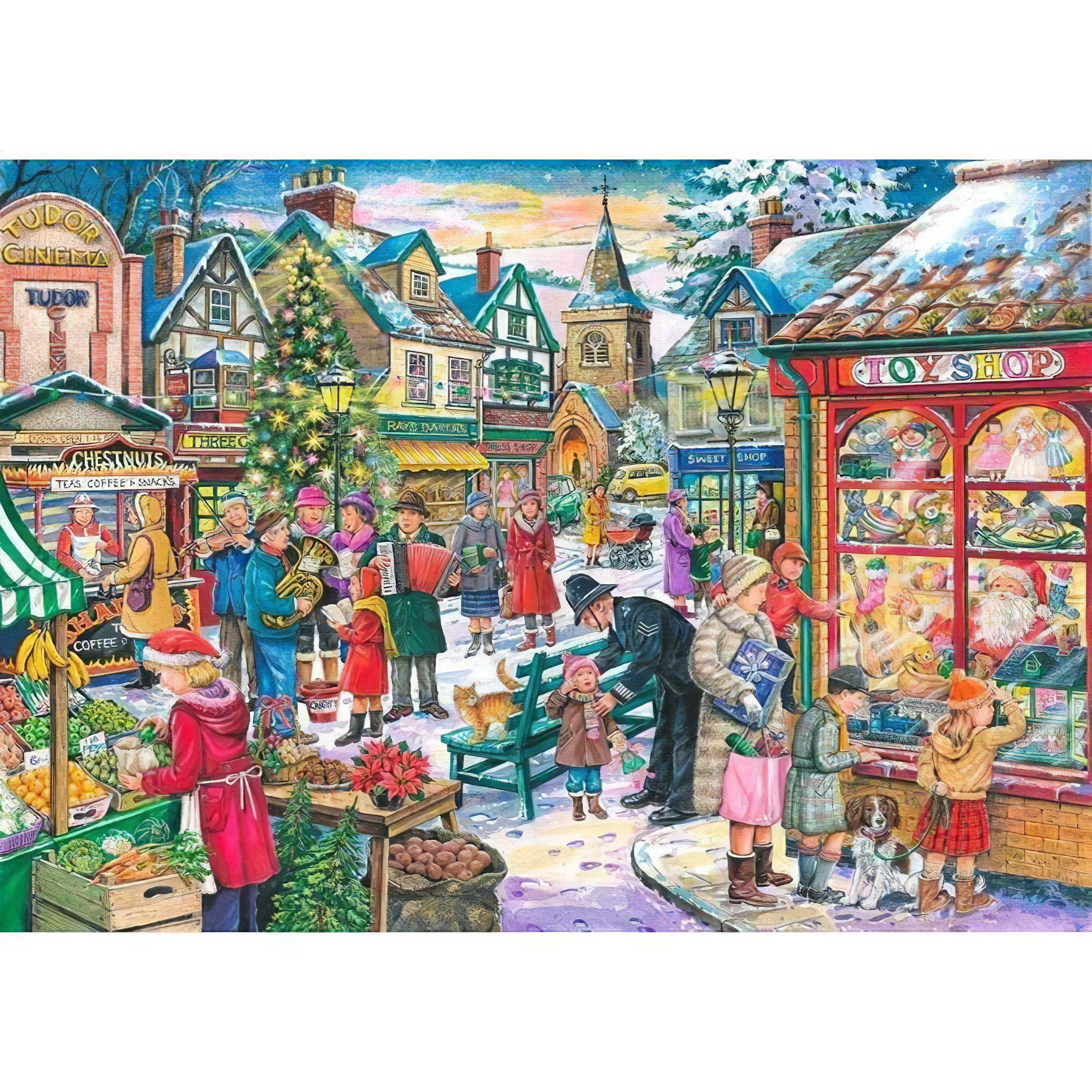 Diamond Painting - Dorf von Weihnachten