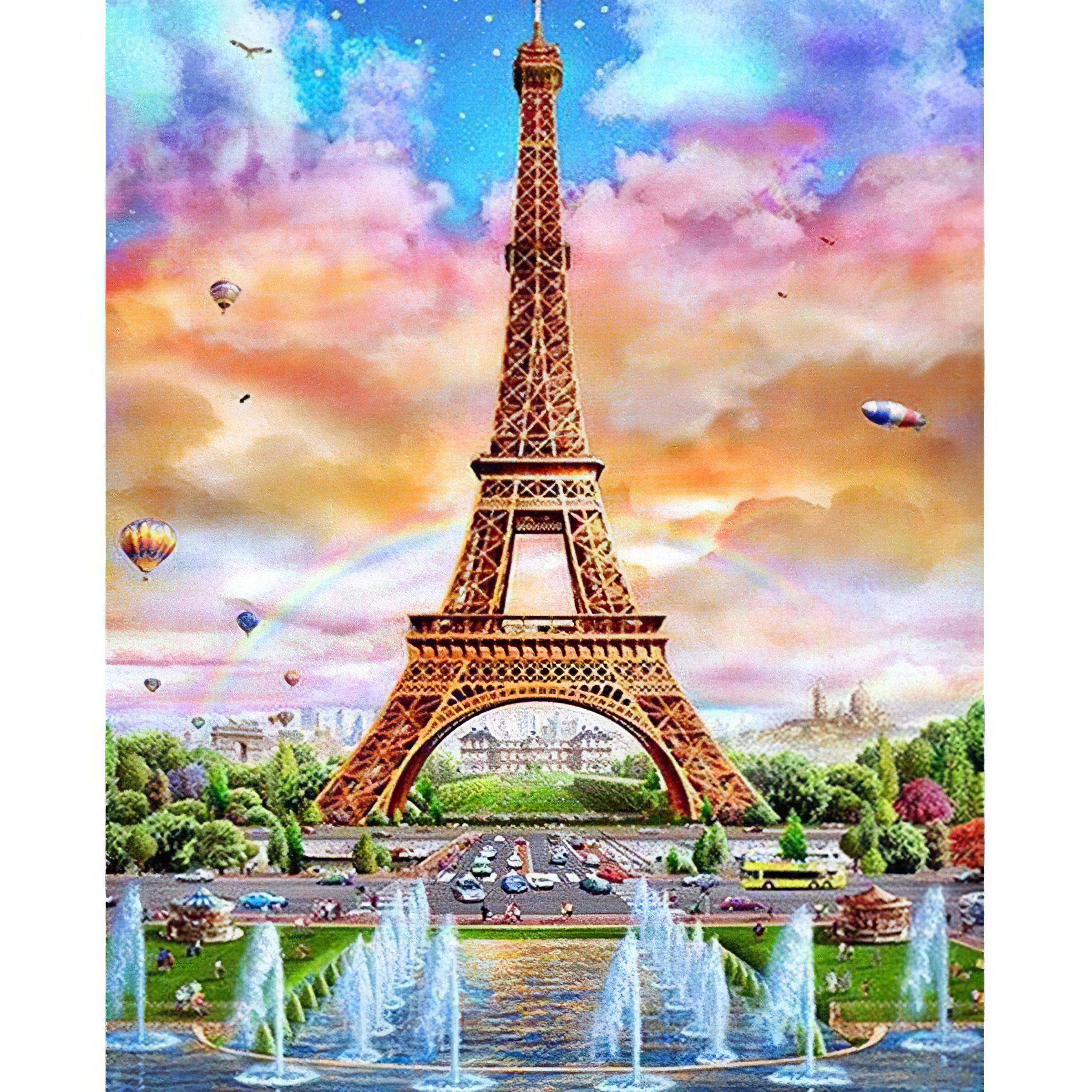 Diamond Painting - Eiffelturm