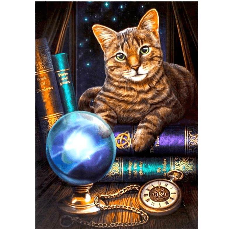 Diamond Painting - Magische Katze