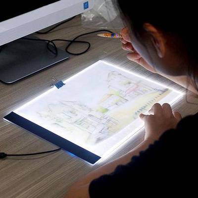 5d Diamond Painting Accessories Square A4 Led Light Pad Box for DIY Diamond  Embroidery Led Drawing Board with 3 Level Brightness